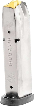 Picture of Smith & Wesson Magazine, 10MM, 10 Rounds, Fits Full Size M&P, Blued Finish 14460