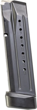 Picture of SMITH & WESSON MAGAZINE M&P9 23RD WITH ADPTER BLACK ALUMINUM 3015917