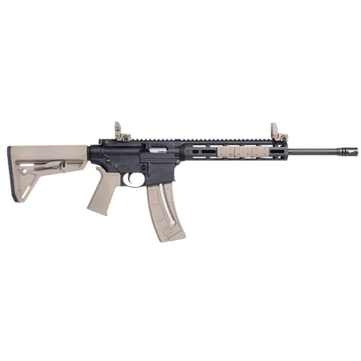Picture of Smith & Wesson M&P 15-22 Sport MOE SL Rifle 22 LR 25/rd 16.5" Barrel FDE USED 10210U