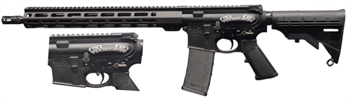Picture of SMITH & WESSON M&P 15 SPORT III BUNDLE LIBERTY 250TH RIFLE 5.56 BLACK C.T. OPTIC CASE 3-30RD MAGS 14790-LIBERTY