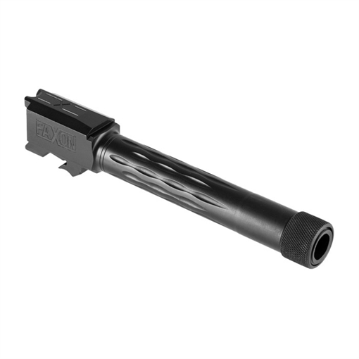Picture of Faxon Firearms MATCH 9MM THREADED FLAME BBL FOR S&W M&P 2.0 COMPACT BLACK M&PB910NC2LOQ-T
