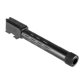 Picture of Faxon Firearms MATCH 9MM THREADED FLAME BBL FOR S&W M&P 2.0 FULL SIZE BLACK M&PB910NFLOQ-T
