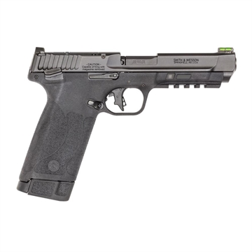 Picture of Smith & Wesson M&P 22 Magnum Handgun .22 WMR 30rd Magazine 5" Barrel Black Optic Ready Fiber Optic Sight Thumb Safety USED 13433U