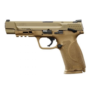 Picture of Smith & Wesson M&P 9 2.0 Handgun 9mm 17/rd 5" Barrel FDE Thumb Safety USED 11537U
