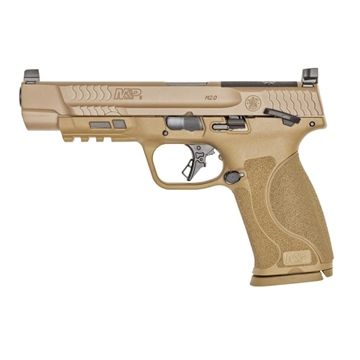 Picture of Smith & Wesson M&P 9 M2.0 Full Size Handgun 9mm Luger 17rd Magazine 5" Barrel FDE Optics Ready USED 13569U