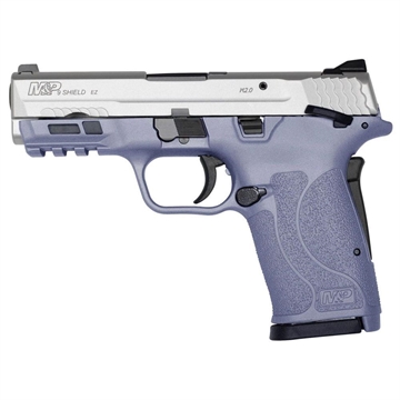 Picture of Smith & Wesson M&P 9 M2.0 Shield EZ Handgun 9mm Luger 8rd Magazine 3.675" Barrel Orchid and Stainless Steel 13330U