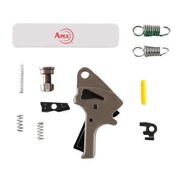 Picture of Apex Tactical Specialties Inc M&P 2.0 FLAT FACED FORWARD TRIGGER KIT POLYMER FDE 100-P154-F
