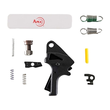 Picture of Apex Tactical Specialties Inc M&P 2.0 FLAT FACED FORWARD TRIGGER KIT POLYMER BLACK 100-P154-B