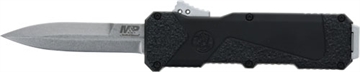 Picture of SMITH & WESSON M&P H.R.T. OTF 3" SPEAR POINT M&P 2.0 TEXTURE SS/BLACK 1255968 198700004692