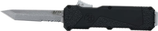 Picture of SMITH & WESSON M&P H.R.T. OTF 3" TANTO POINT M&P 2.0 TEXTURE SS/BLACK 1223611 198700005668
