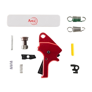 Picture of Apex Tactical Specialties Inc S&W M&P M2.0 RED FLAT FACE FORWARD SET TRIGGER KIT 100-153 100153