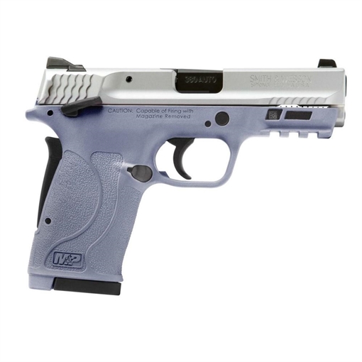 Picture of Smith & Wesson M&P Shield EZ ACP Handgun .380 ACP 8rd Magazine 3.675" Barrel Crushed Orchid with Silver Slide 13328U