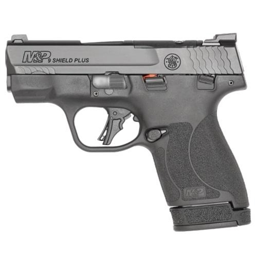 Picture of Smith & Wesson M&P Shield Plus Optics Ready Handgun 9mm Luger 10rd Magazine 3.1" Barrel Thumb Safety USED 13536U