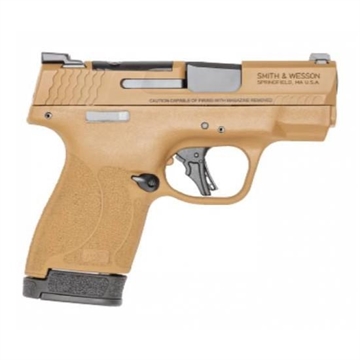 Picture of Smith & Wesson M&P Shield Plus Optics Ready Handgun 9mm Luger 10rd Magazines 3.1" Barrel FDE USED 13649U