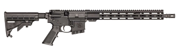 Picture of Smith & Wesson M&P 15 Sport III, Semi-automatic Rifle, AR, 223 Remington/556NATO, 16" Barrel, A2 Flash Hider, Anodized Finish, Black, Mid Length Gas System, 15" Free Float M-LOK Handguard, 6-Position Collapsible Stock, A2 Grip, 10 Rounds, 1 Magazine 13953 13952