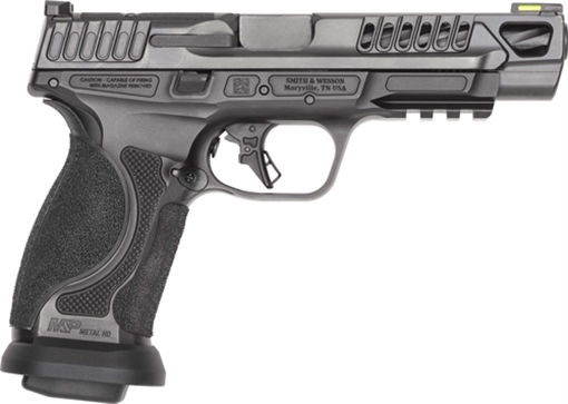 Picture of S&W M&P9 M2.0 Competitor HD Handgun 9mm Luger 10rd Magazines(4) 5" Barrel Optic Ready No Thumb Safety Black Steel Frame 14070