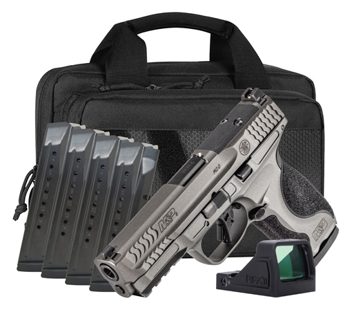 Picture of SMITH & WESSON MP2 9MM MTL 4.25 17R BNDL 14722 022188905427