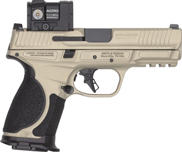 Picture of S&W M&P9 M2.0 Metal Comp Spec Series VI Bundle 9mm Luger 15rd Magazines(3) 4" Comp Barrel Champagne Cerakote 14634