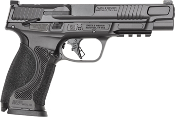 Picture of S&W M&P9 M2.0 Metal HD Handgun 9mm Luger 10rd Magazines(2) 5" Barrel Optic Ready Thumb Safety Black Steel Frame 14673