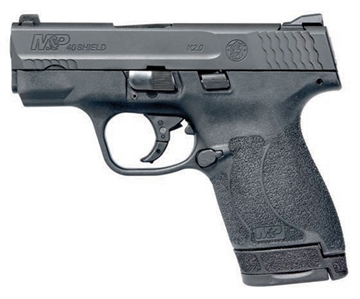 Picture of Smith & Wesson M&P Shield M2.0 Micro-Compact Frame 40 S&W 6+1/7+1, 3.10" Black Armornite Stainless Steel Barrel & Serrated Slide, Matte Black Polymer Frame, No Thumb Safety 11814