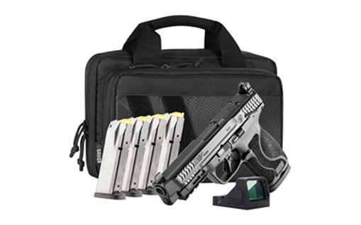Picture of SMITH AND WESSON & WESSON M&P10MM M2.0 4.6" OR TS SAVIOR RFX11 BDL 4.6IN BARREL 15RD BLACK OR TS SAVIOR RFX11 BDL 14748 14748 14748