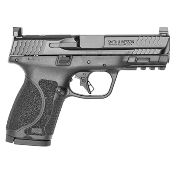 Picture of Smith & Wesson M&P9 M2.0 Compact Handgun 9mm Luger 15rd Magazines (2) 4" Barrel Black Optic Ready Night Sights 13616U