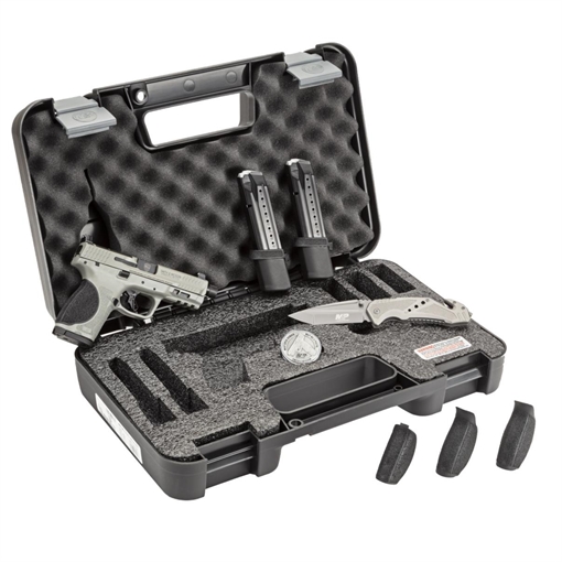 Picture of Smith & Wesson M&P9 M2.0 Compact Optics Ready Spec Series Handgun 9mm Luger 15rd Magazines 4.6" Barrel Stainless Steel USED 13625U