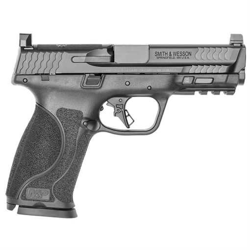 Picture of Smith & Wesson M&P9 M2.0 Full Size LE Handgun 9mm Luger 10rd Magazine 4.25" Barrel Black Optic Ready Night Sights USED 13620U