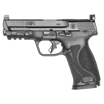 Picture of Smith & Wesson M&P9 M2.0 Handgun 9mm Luger 17rd Magazine 4.25" Barrel Black Optic Ready Night Sights 13614U