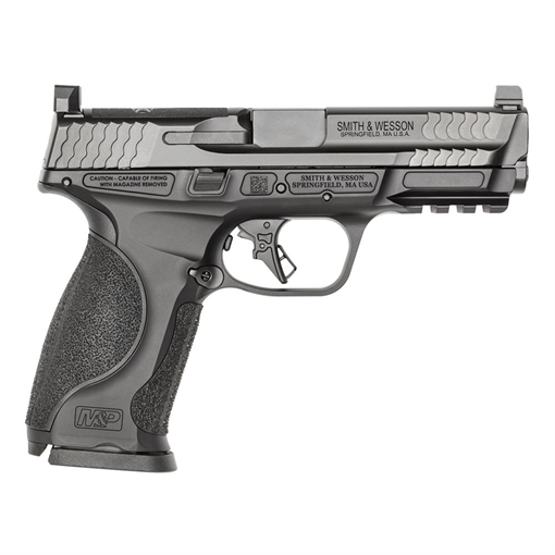 Picture of Smith & Wesson M&P9 M2.0 LE Handgun 9mm Luger 17rd Magazine 4.25" Barrel Black Optic Ready Optic Height Night Sights USED 13808U