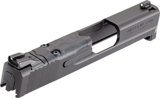 Picture of Smith & Wesson Shield Optics Ready Slide Assembly, SHIELD SMS and Holosun 507K Footprint, White 3 Dot Sights, Fits 9MM 3.1" Barrel Shield and Shield M2.0 Models, Armornite Finish, Black 3015613