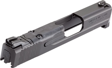 Picture of Smith & Wesson Shield Optics Ready Slide Assembly, SHIELD SMS and Holosun 507K Footprint, White 3 Dot Sights, Fits 9MM 3.1" Barrel Shield and Shield M2.0 Models, Armornite Finish, Black 3015613