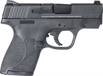 Picture of Smith & Wesson M&P Shield M2.0 Micro-Compact Frame 9mm Luger 7+1/8+1, 3.10" Black Armornite Stainless Steel Barrel & Serrated Slide, Matte Black Polymer Frame, Black Textured Grip, No Safety 11810