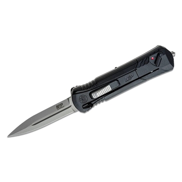 Picture of Smith & Wesson MPOTF10 OTF Assisted Knife 3 1/2" Spear Point Blade Black 1160825
