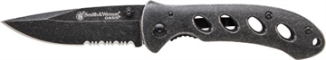 Picture of S&W OASIS SMALL LINER LOCK KNIFE 2.6" STONEWASH BLADE SW421CP
