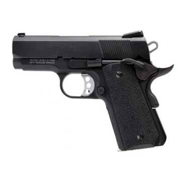 Picture of Smith & Wesson 1911 Performance Center Pro *MA Compliant Sub-Compact Frame 9mm Luger 8+1, 3" Black Stainless Steel Barrel, Serrated Slide & Aluminum Frame w/Beavertail, Black Stippled Grip 178053