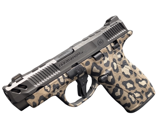 Picture of SMITH & WESSON PC BODYGUARD 2.0 CARRY COMP LEOPARD PRINT 380ACP PISTOL 3.1" M.S 1-10RD, 1-12RD MAG 14417-LEOPARD