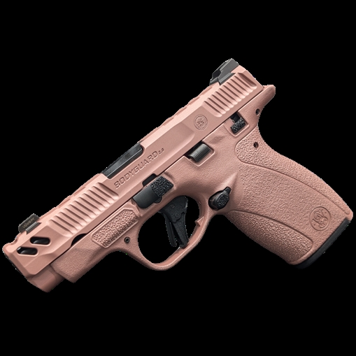 Picture of SMITH & WESSON PC BODYGUARD 2.0 CARRY COMP ROSE GOLD 380ACP PISTOL 3.1" M.S  1-10RD, 1-12RD MAG    14417-RG