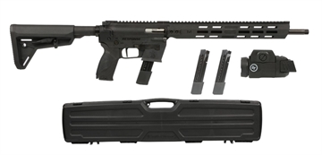 Picture of Smith & Wesson Response Rifle 9mm Luger 23rd Magazines (3) 16.5" Barrel Black with Crimson Trace Tactical Light and Carrying Case 14399