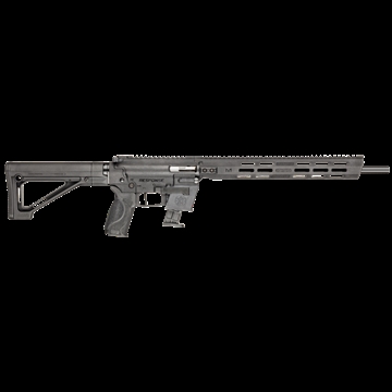Picture of Smith & Wesson Response, Semi-automatic Rifle, AR, 9MM, 16.5" Barrel, Black Oxide Finish, Black, Fixed Stock, Free Float M-LOK Handguard, Optics Ready, 10 Rounds, 1 Magazine, Includes 2 FLEXMAG Adaptors 13977