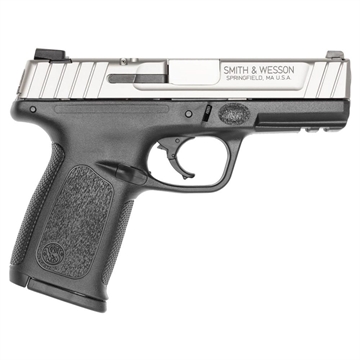 Picture of Smith & Wesson SD40 VE Handgun .40 S&W 10rd Magazine 4" Barrel Black with Silver Slide CA Compliant USED 123403U