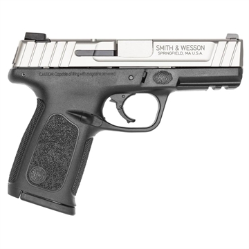 Picture of Smith & Wesson SD40 VE Handgun .40 S&W 10rd Magazine 4" Barrel Stainless Steel Slide/Black Grip - USED 123400U