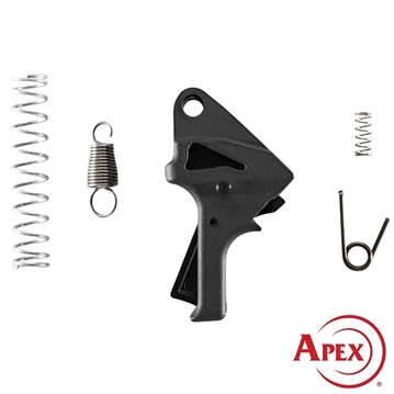 Picture of Apex Tactical Specialties Inc S&W SDVE FLAT FACED ACTION ENHANCEMENT KIT BLACK 107-114-BLK
