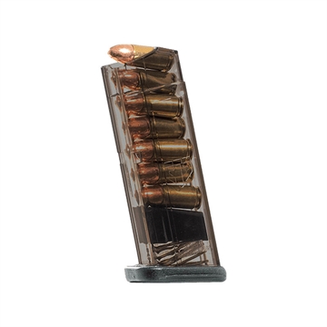 Picture of Elite Tactical Systems Group MAG STANDARD 7-RD 9MM SMITH AND WESSON SHIELD CARBON SMOKE SMK-SW9-SHD-7