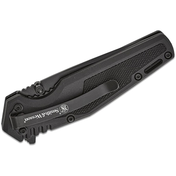 Picture of Smith & Wesson SWAT Assisted Folding Knife 3" Drop Point Blade Black Box 1209513