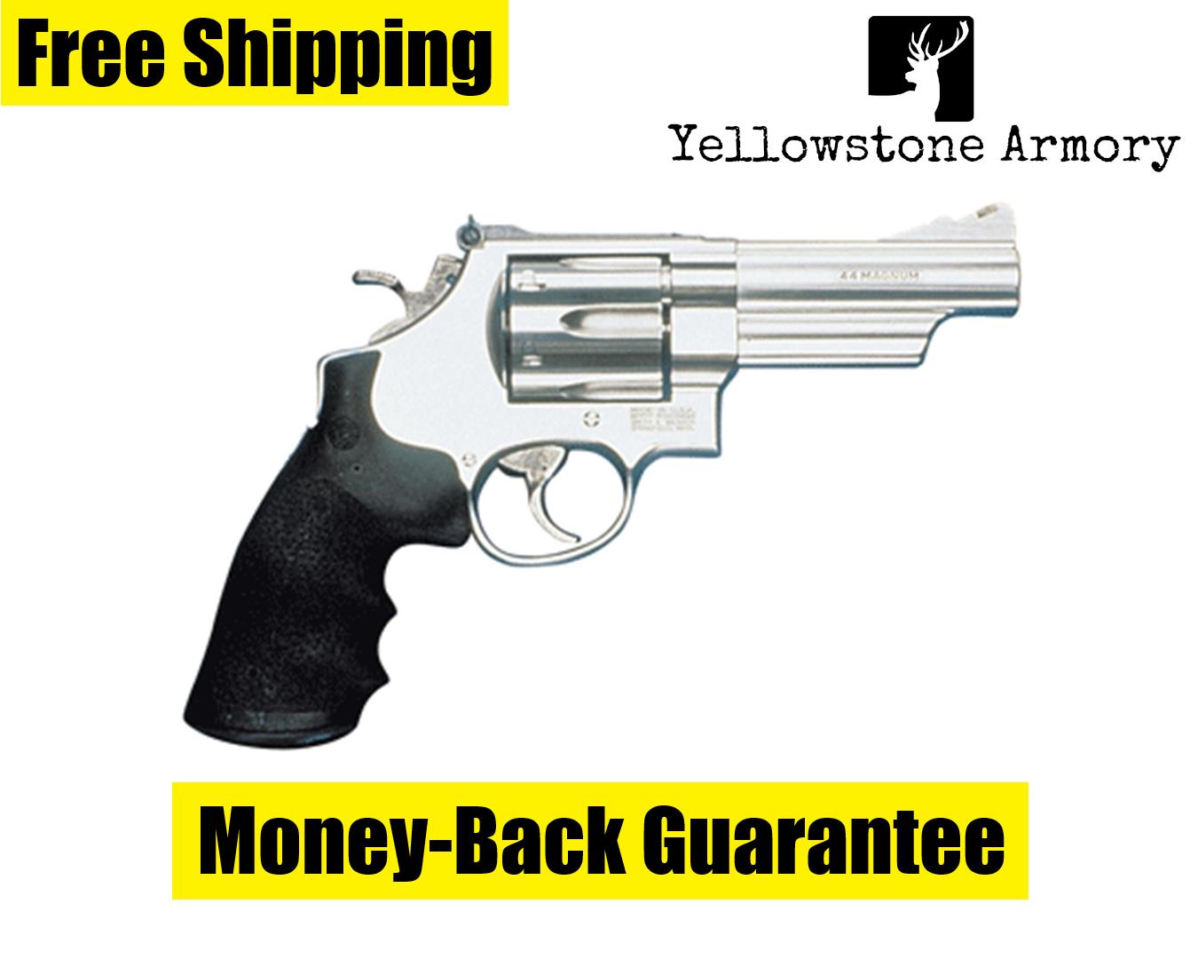 SMITH AND WESSON 629 44RMG SS 4'' DA/SA 6RD 163603-img-0