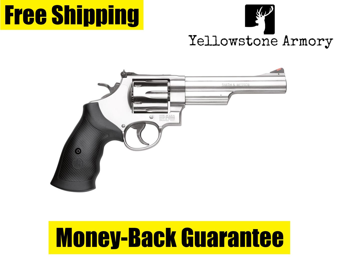 SMITH AND WESSON 629 44RMG SS 6'' DA/SA 6RD 163606-img-0