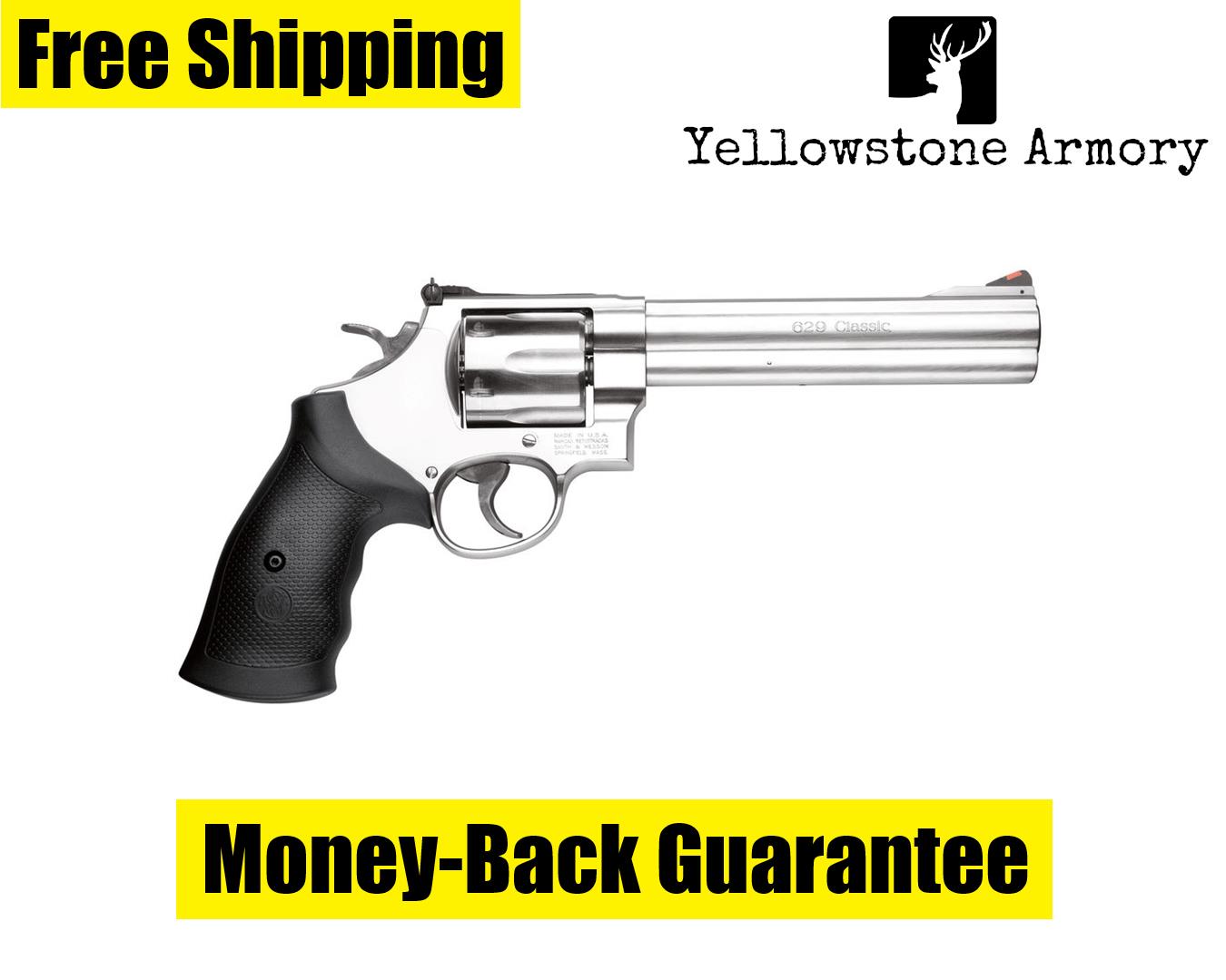SMITH AND WESSON 629CL 44RMG 6.5'' DA/SA 6RD 163638-img-0