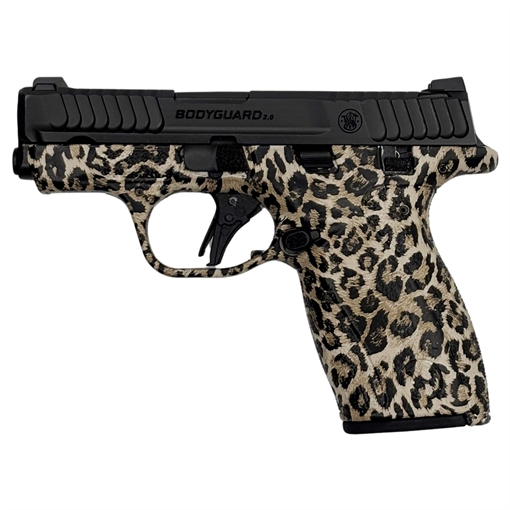 Picture of SHARK COAST CUSTOMS AND WESSON BODYGUARD 2.0 LEOPARD 2.75IN BARREL 12RD 13926LEOP12RD CAMFOUR EXCLUSIVE 13926LEOP12RD 13926LEOP13RD