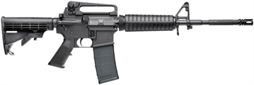 Picture of Smith & Wesson LE M&P15 with Carry Handle 
Semi-Automatic 223 Remington/5.56 NATO 16" 30+1 6-Position Black Stk Black 311000